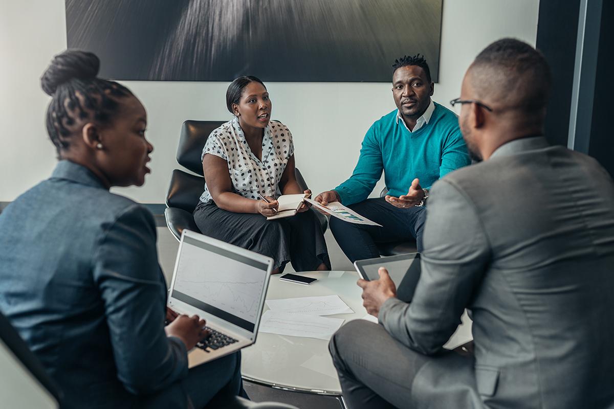 Business consulting team